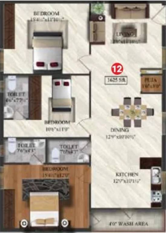  orchids Floor Plan Floor Plan