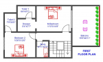  aastha Floor Plan First Floor Plan