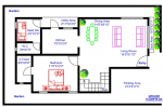  aastha Floor Plan Ground Floor Plan