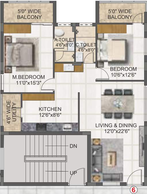  svc indraprastha Floor Plan Floor Plan