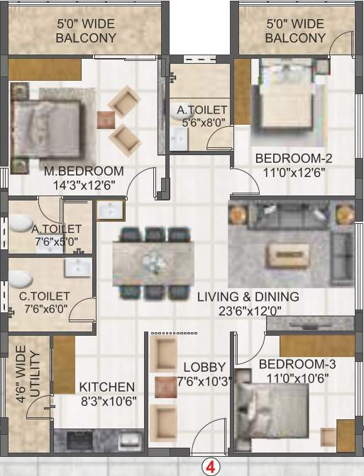  svc indraprastha Floor Plan Floor Plan