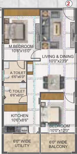  svc indraprastha Floor Plan Floor Plan