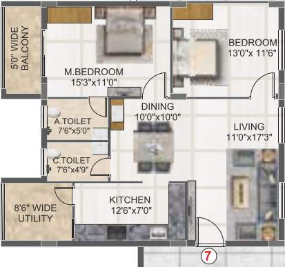  svc indraprastha Floor Plan Floor Plan