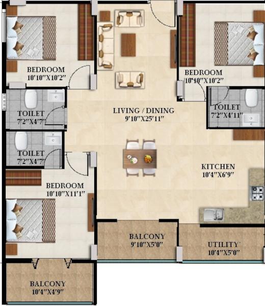  lake breeze Floor Plan Floor Plan