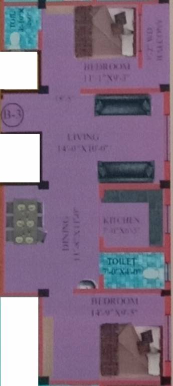  apartment ii Floor Plan Floor Plan