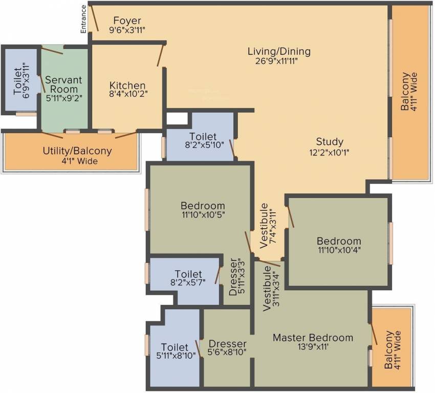 Floor Plan vatika the seven elements Floor Plan Floor Plan