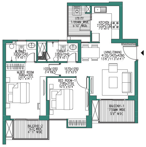 Floor Plan godrej woods Floor Plan Floor Plan