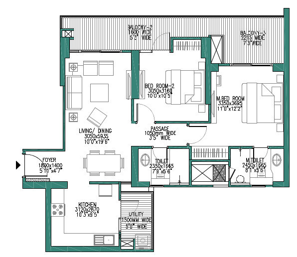 Floor Plan godrej woods Floor Plan Floor Plan