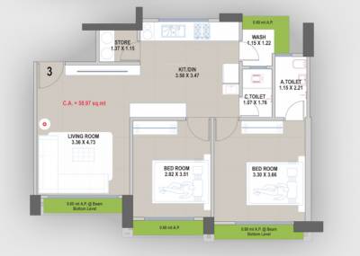  kiran-classic-towers-2 Floor Plan Floor Plan