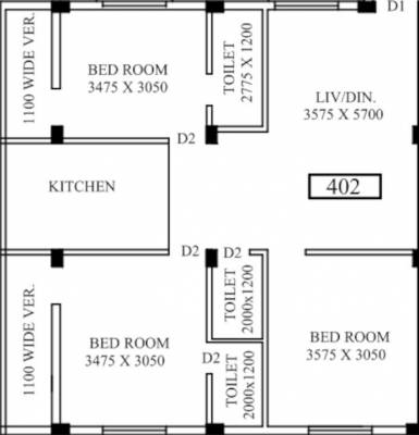  mansarovar-apartment Floor Plan Floor Plan