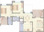 RK R K Spectra (2BHK+2T (1,021 sq ft) 1021 sq ft)