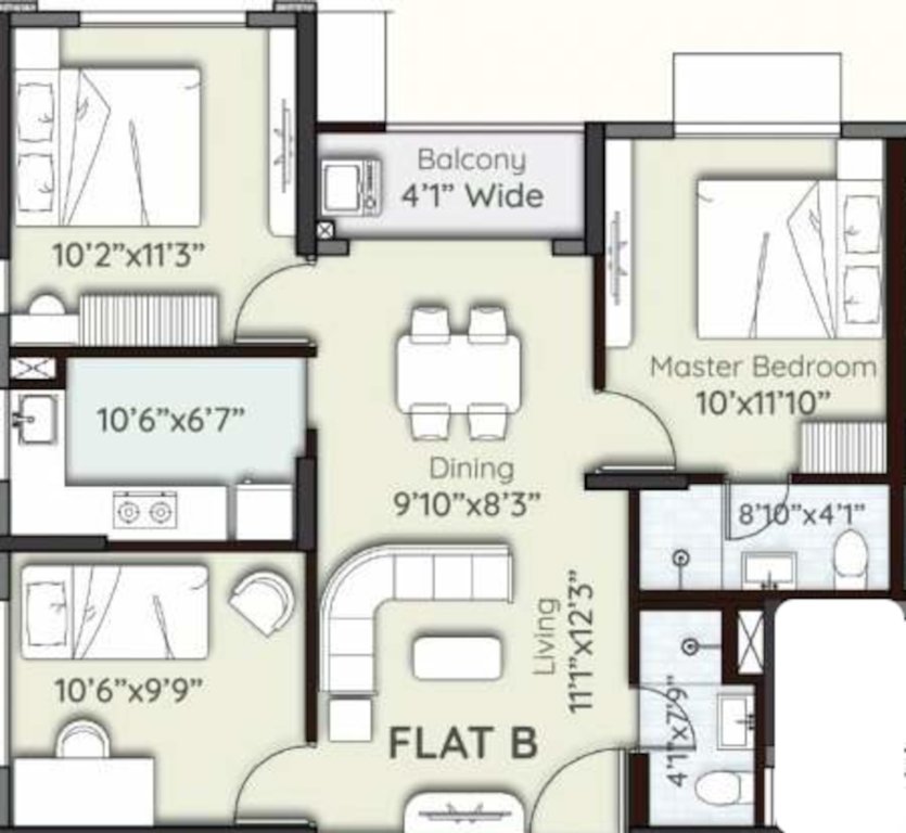  sunrise aura Floor Plan Floor Plan
