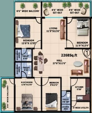 Floor Plan endeco ts heights Floor Plan Floor Plan