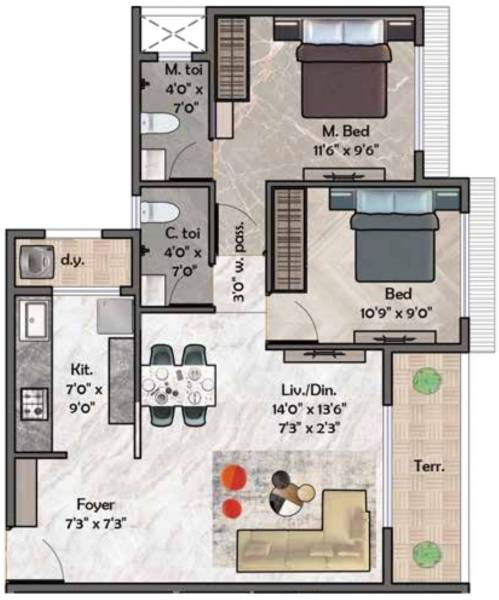  siddhivinayak-gaurav Floor Plan Floor Plan