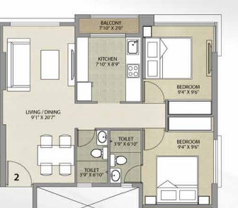  24-karat Floor Plan Floor Plan