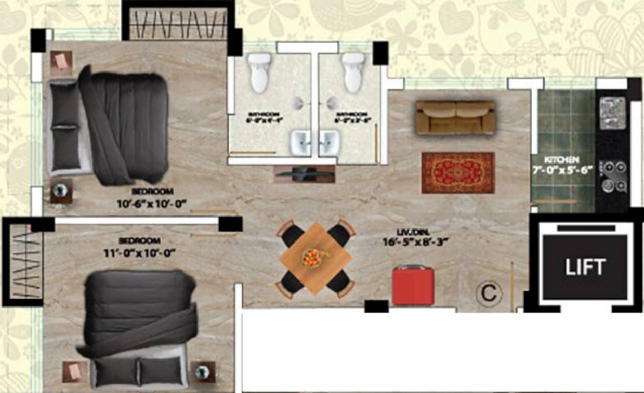  parnashree Floor Plan Floor Plan