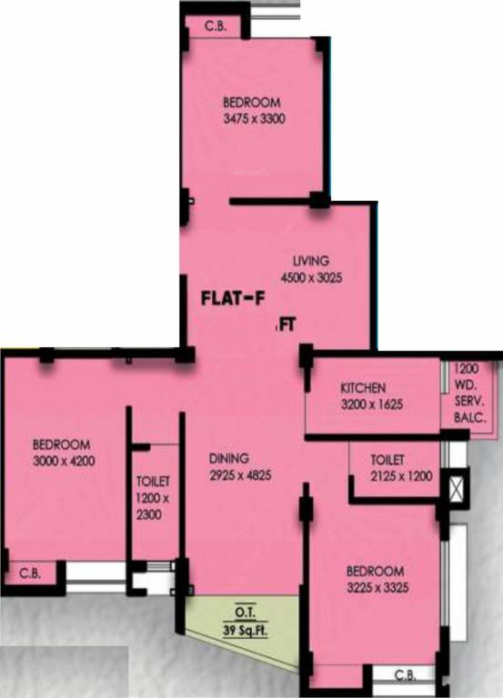  residency Floor Plan Floor Plan