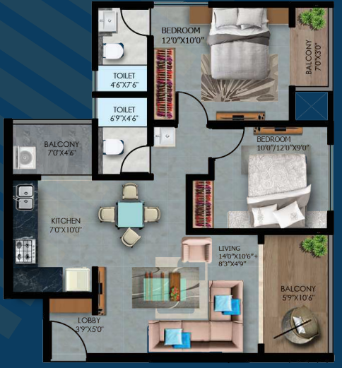 Floor Plan 24 sunshine towers Floor Plan Floor Plan