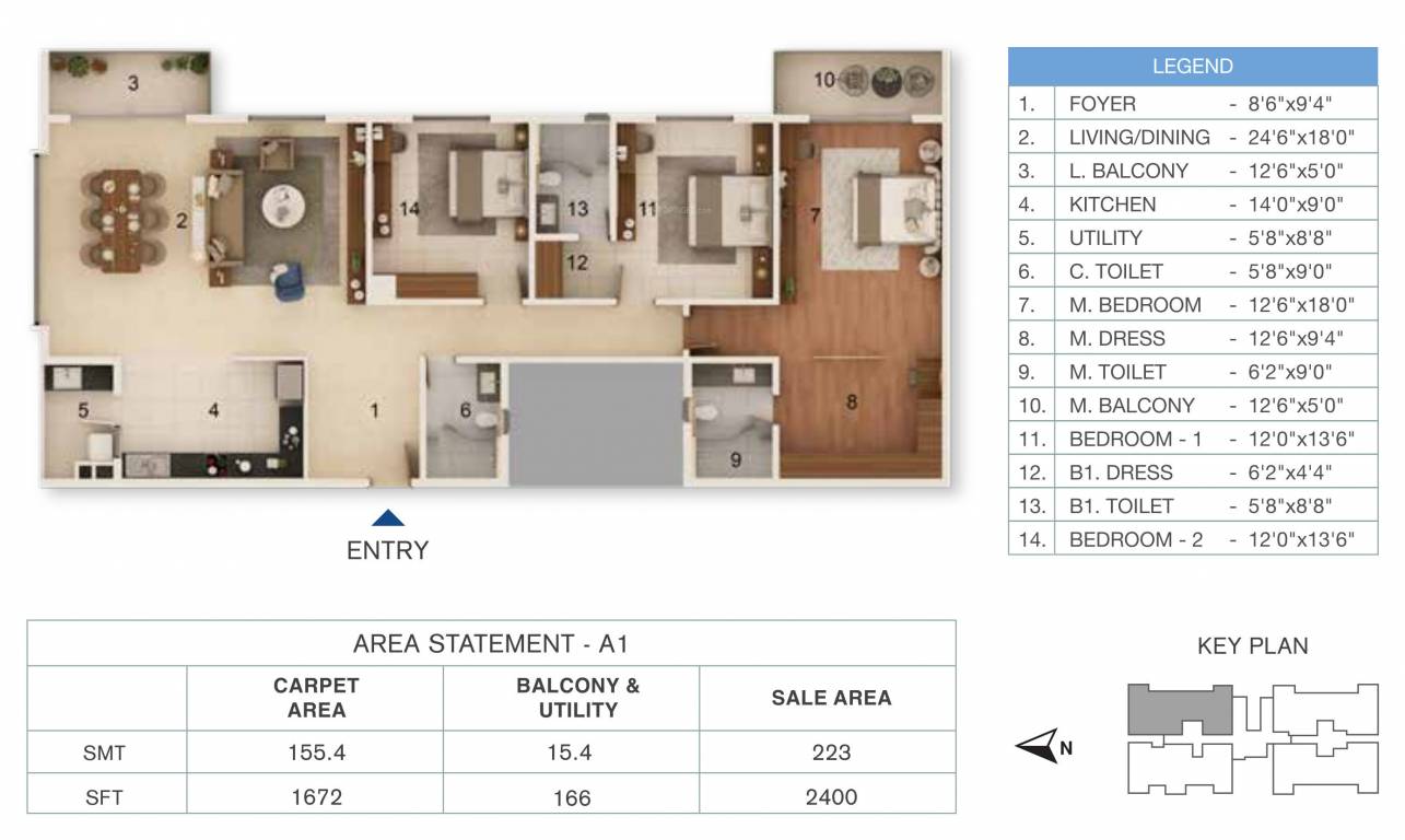 stratuss phase 1 Floor Plan Floor Plan