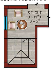 Terrace Floor Plan vriddhi fresco fountain city Floor Plan Terrace Floor Plan