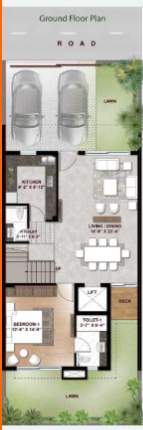  adi wellness villas Floor Plan Ground Floor Plan