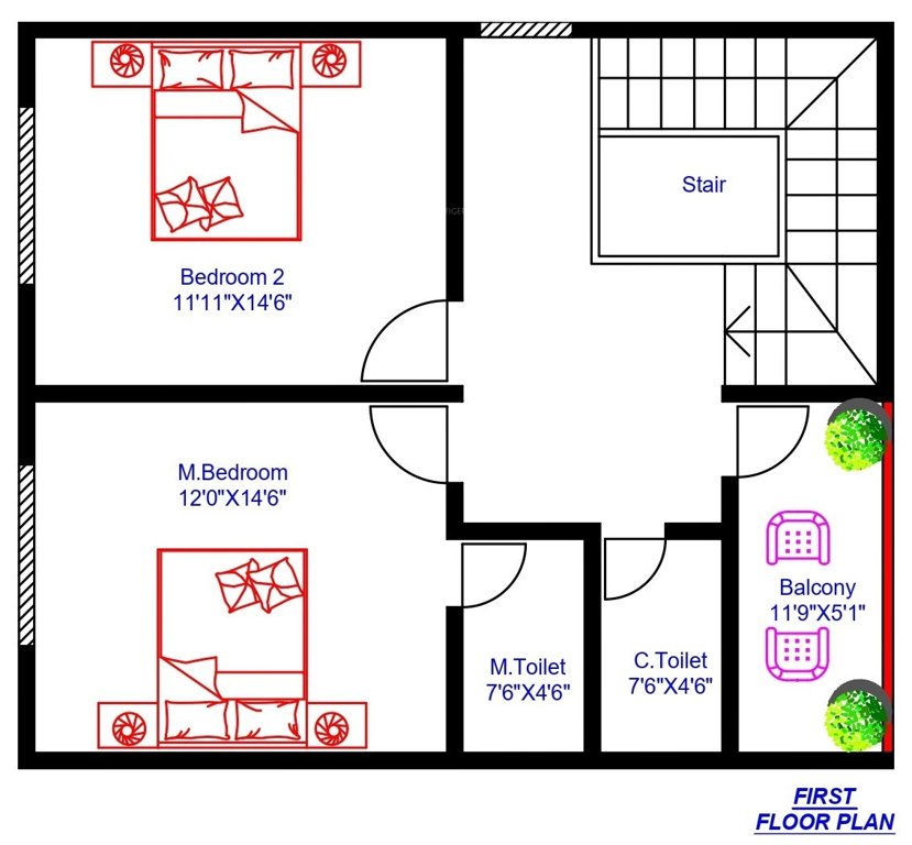  swosti garden Floor Plan First Floor Plan