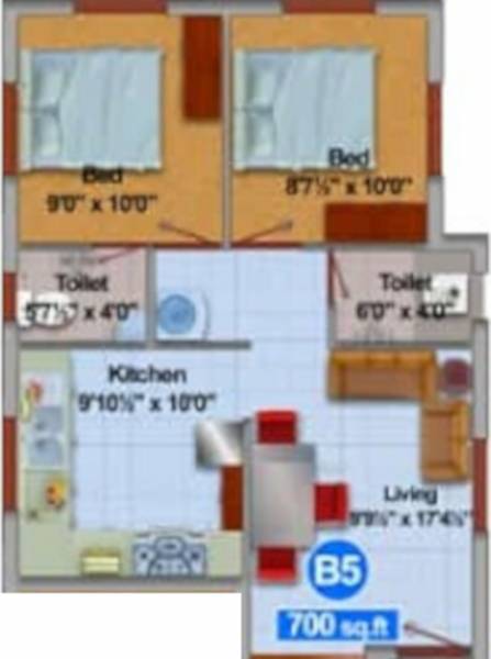  residency Floor Plan Floor Plan