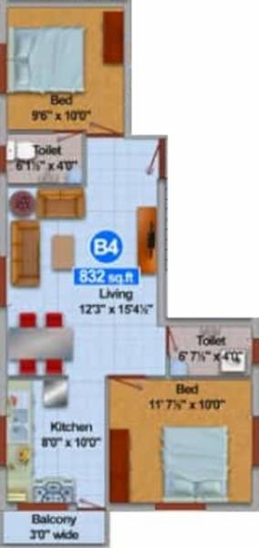  residency Floor Plan Floor Plan