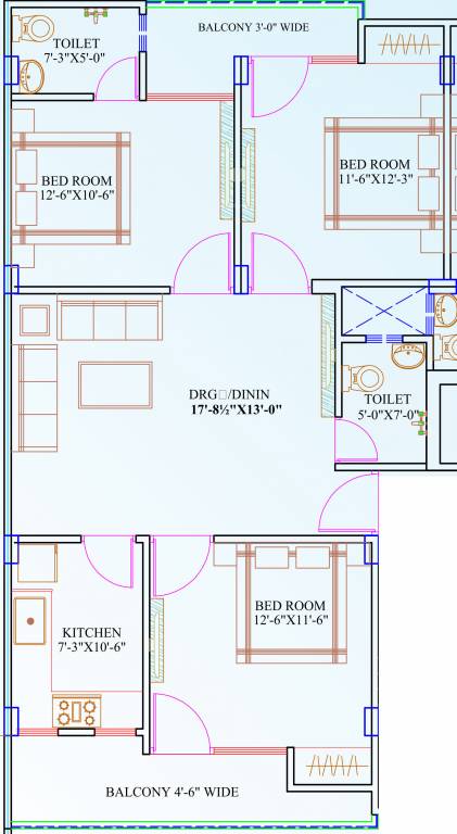 Floor Plan shri vinayak residency Floor Plan Floor Plan