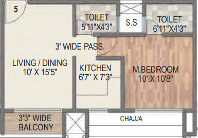  sai-suncity-phase-1 Floor Plan Floor Plan
