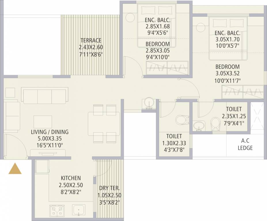  v uptown Floor Plan Floor Plan