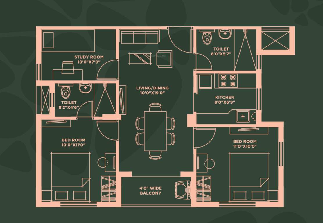  aparajita sports city Floor Plan Floor Plan