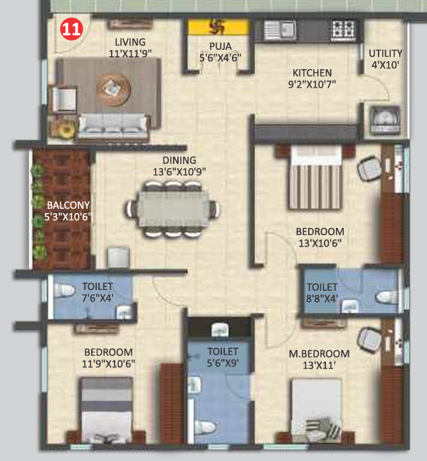 Floor Plan shantiniketan Floor Plan Floor Plan
