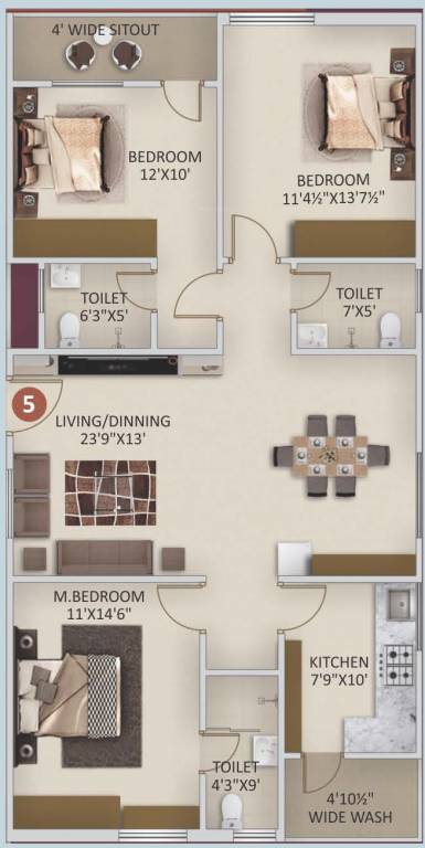 Floor Plan nature ville Floor Plan Floor Plan
