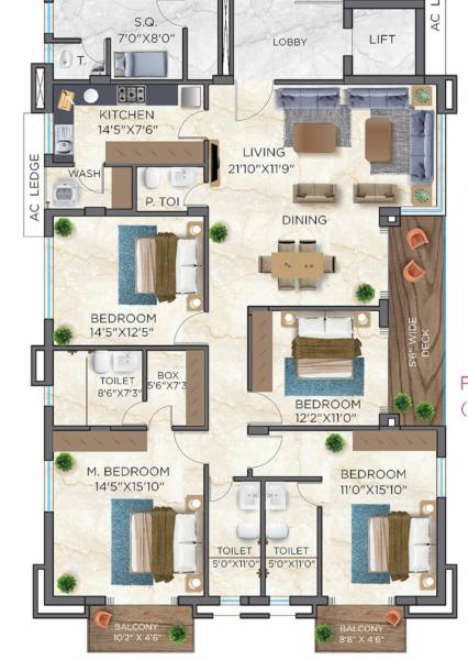  sapphire Floor Plan Floor Plan