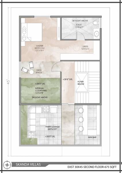  spirit-of-one Floor Plan Second Floor Plan