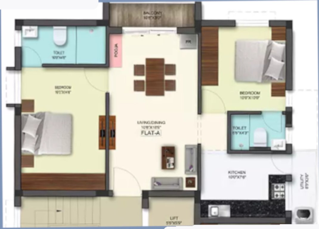  choice anugraha Floor Plan Floor Plan