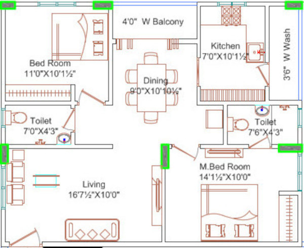 residency Floor Plan Floor Plan