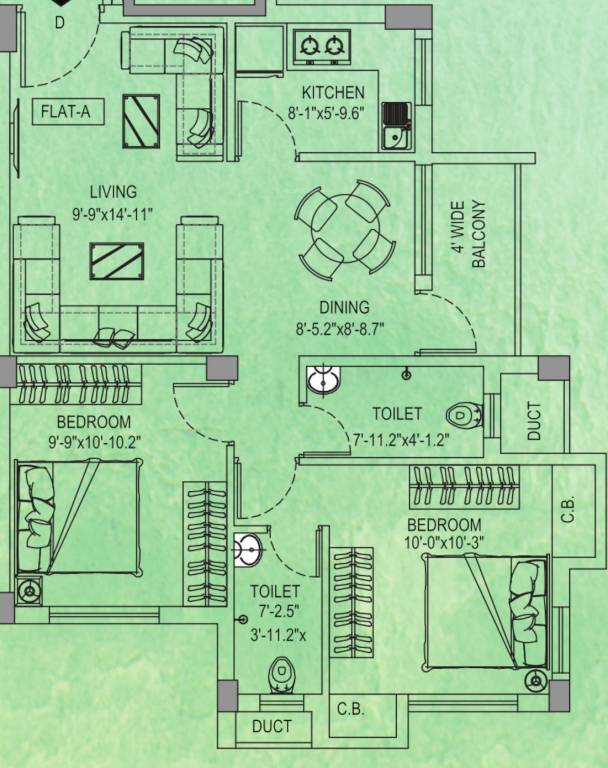Floor Plan kusumba greens Floor Plan Floor Plan