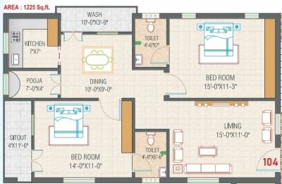  kamakshi-residency Floor Plan Floor Plan