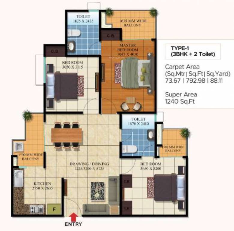 gulmohur garden utopia the nest Floor Plan Floor Plan