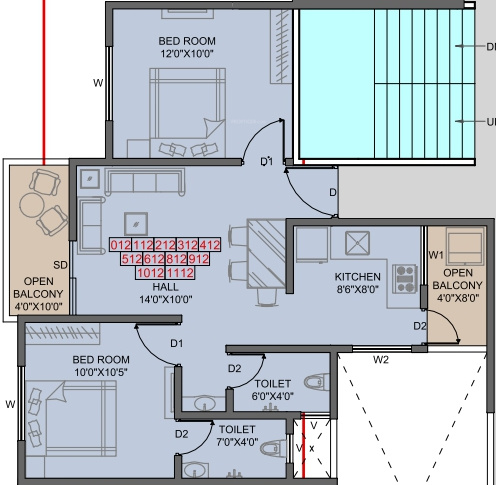  skyways s no 281 Floor Plan Floor Plan