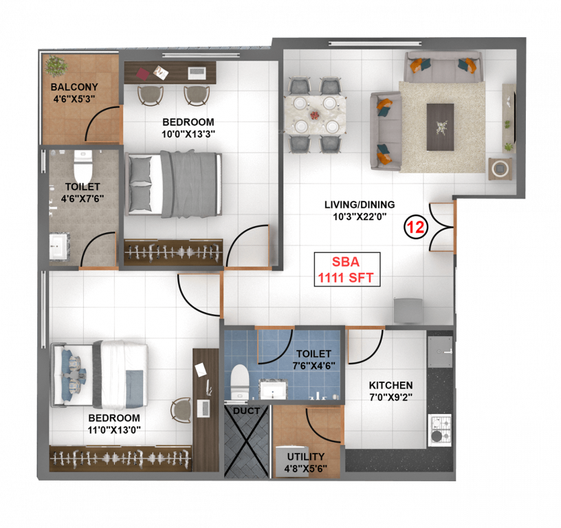 Floor Plan serenity 7 Floor Plan Floor Plan