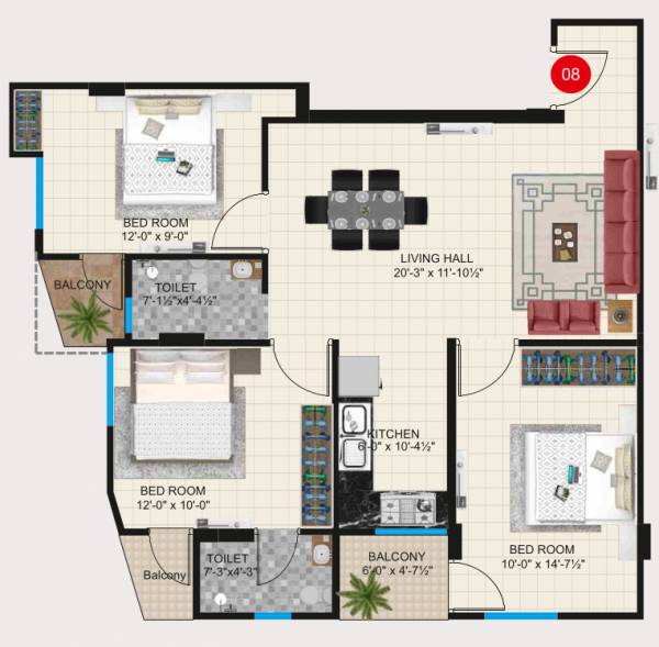  hights Floor Plan Floor Plan