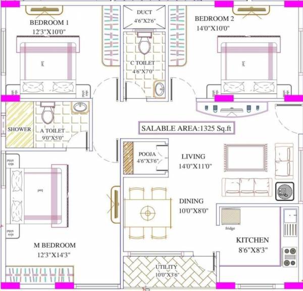  rockwell-apartment Floor Plan Floor Plan