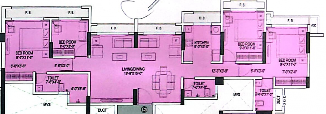 Floor Plan gokul aura Floor Plan Floor Plan