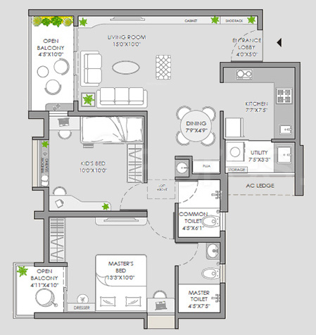 Floor Plan yashone eternitee Floor Plan Floor Plan