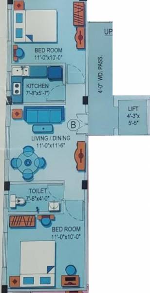  residency Floor Plan Floor Plan