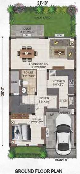  platinum Floor Plan Ground Floor Plan