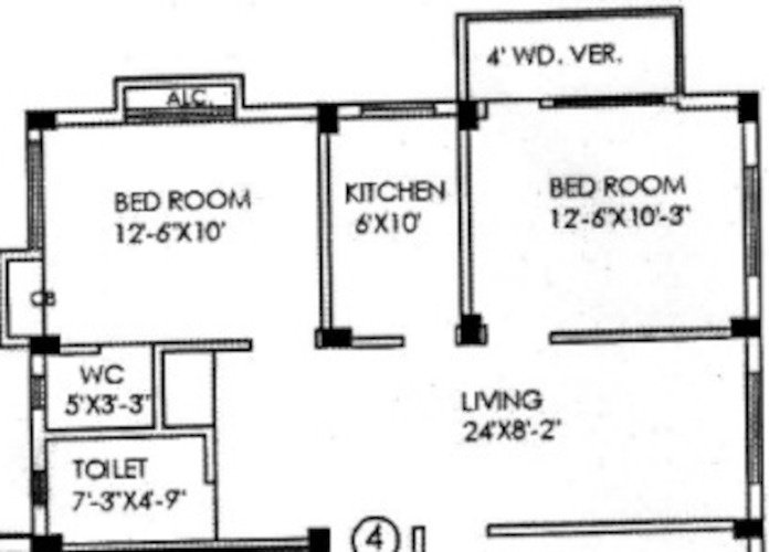  twins Floor Plan Floor Plan
